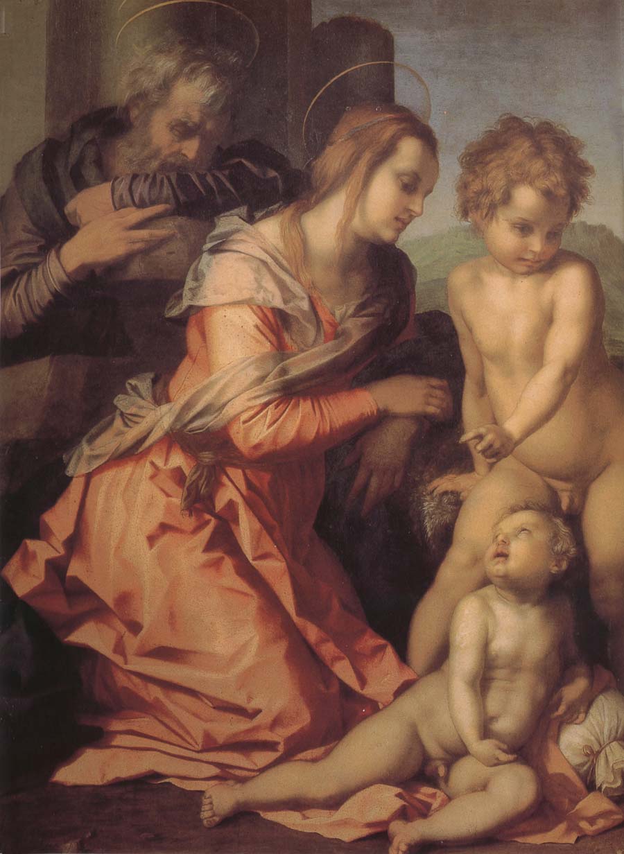 Andrea del Sarto Holy family